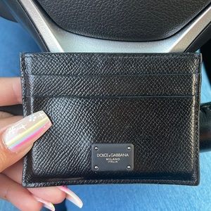 Dolce & Gabbana leather card case